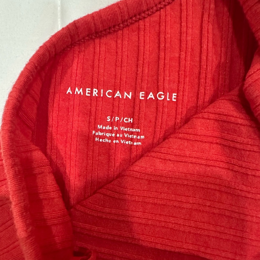 American Eagle Red Top